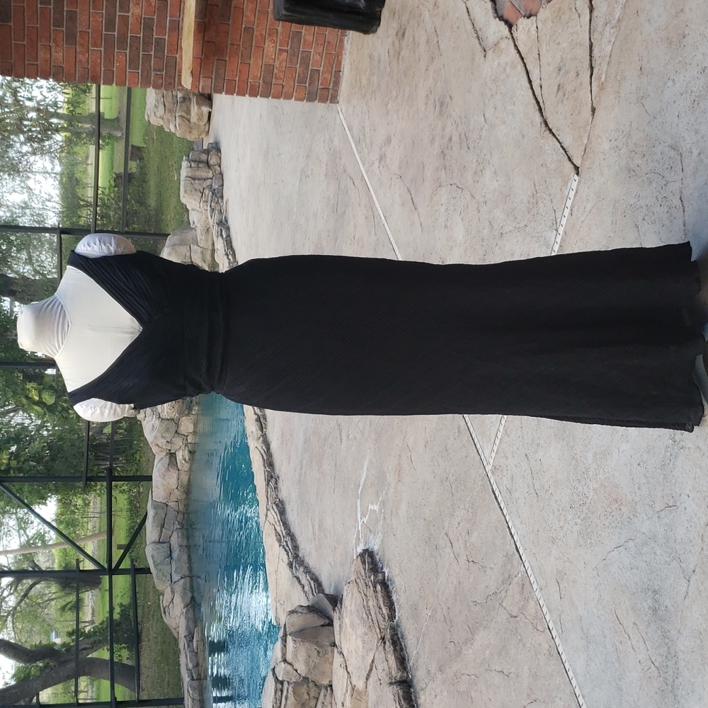 Vintage ruched Jim Hjelm evening gown